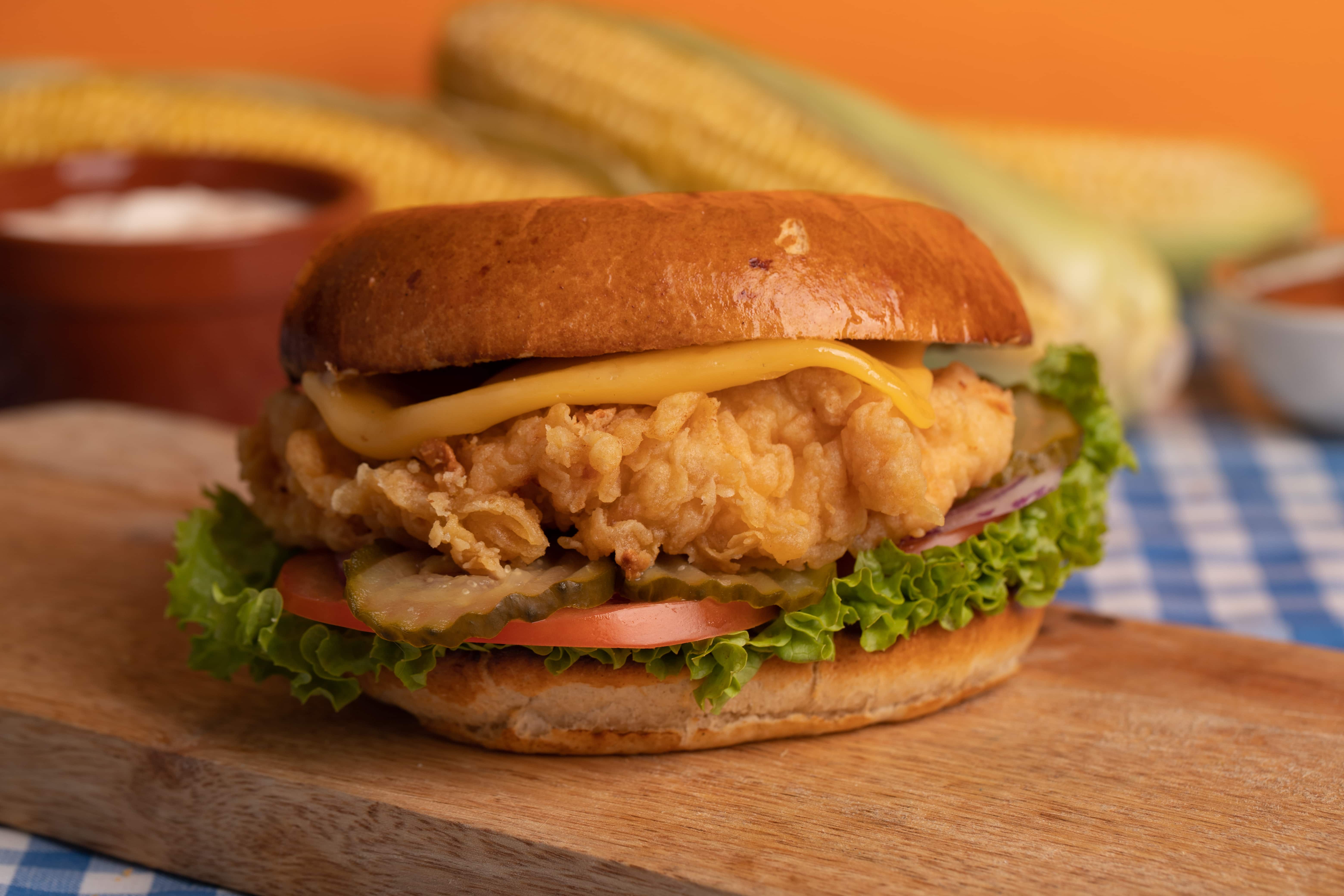 Chicken & Cheese Burger