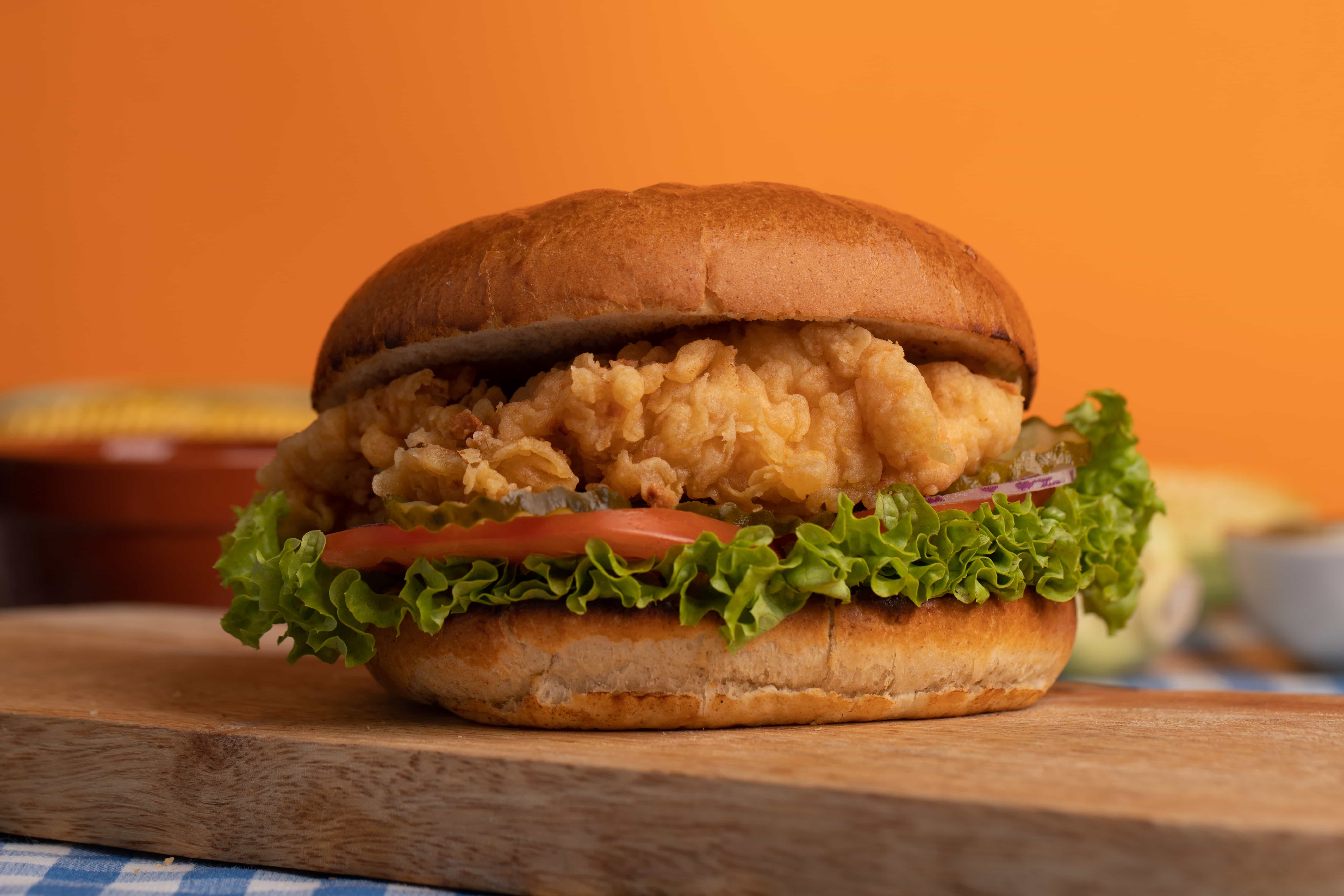 Chicken burger